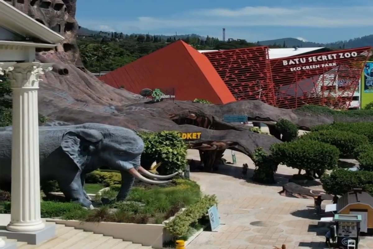 Salah satu tempat wisata di Malang