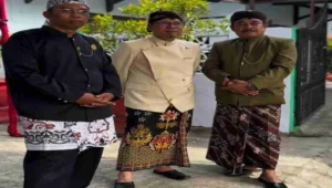 DPRD Blitar turut hadir dalam prosesi Jamasan Gong Kyai Pradah, Sabtu (6/9/2025).