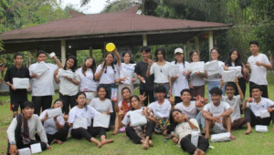 Pemenang Kegiatan outbound yang penuh keseruan