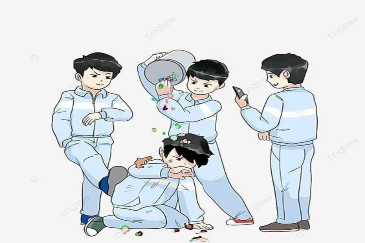 Ilustrasi seorang siswa yang menjadi korban bullying di lingkungan sekolah.