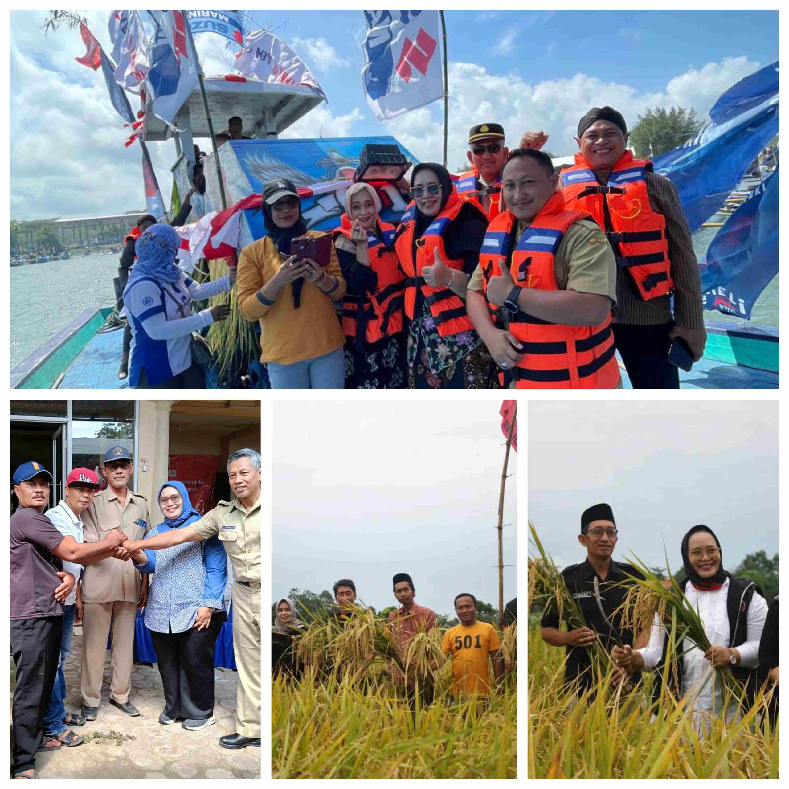 Kepedulian dan perhatian Anggota Fraksi PDIP DPRD Provinsi Jatim, Erma Susanti pada kelompok petani, nelayan, peternak dan UMKM di Blitar.