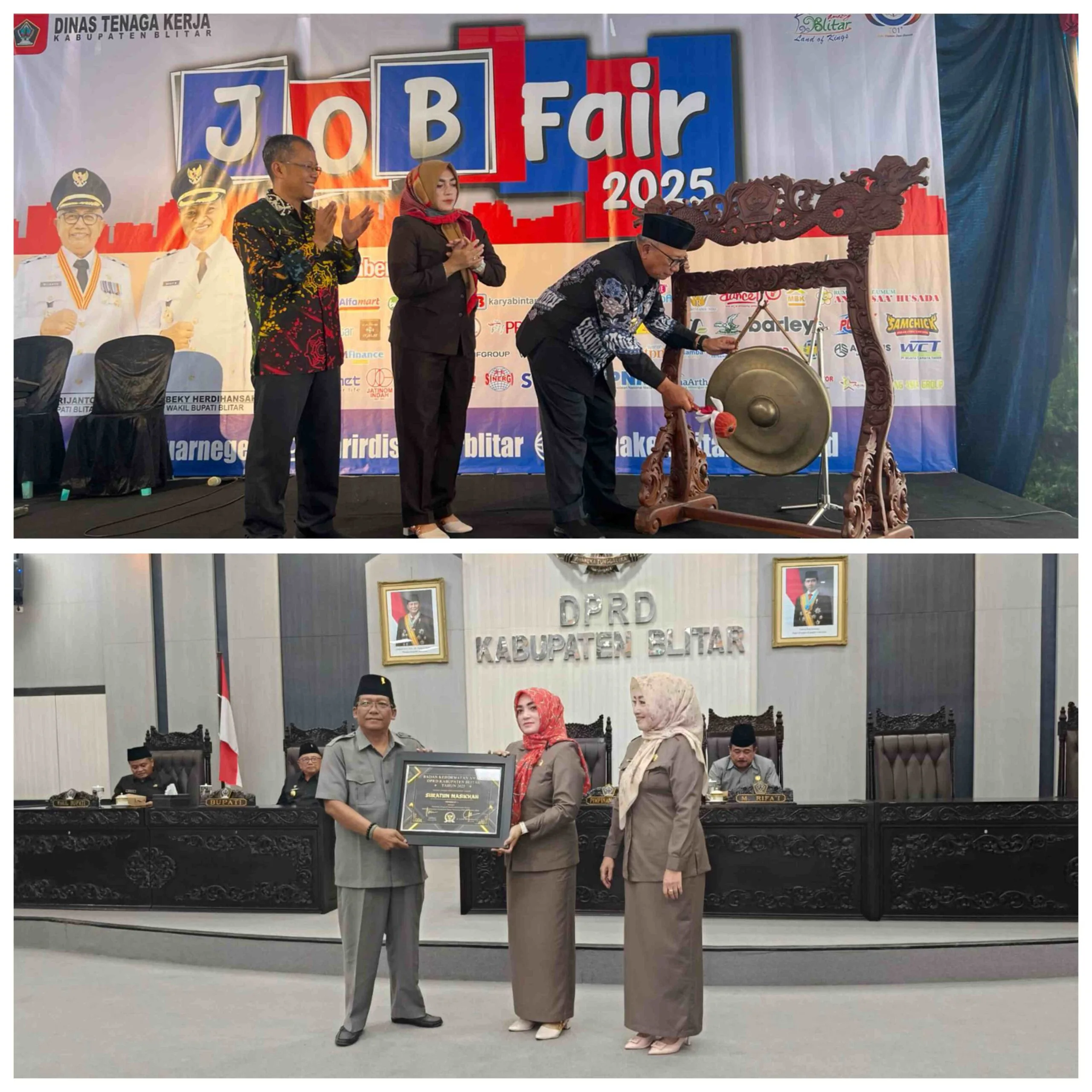 Dokumentasi kegiatan anggota DPRD Kabupaten Blitar.