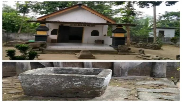 Area pesarean Candi Mleri, peninggalan Kerajaan Singosari yang berada di kaki Gunung Pegat, Blitar
