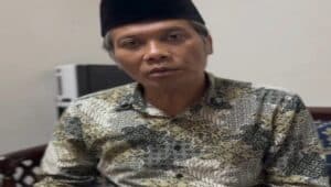 Ketua Pansus LKPJ DPRD Kabupaten Blitar, Suwito, saat memberikan keterangan terkait hasil pembahasan LKPJ 2025.