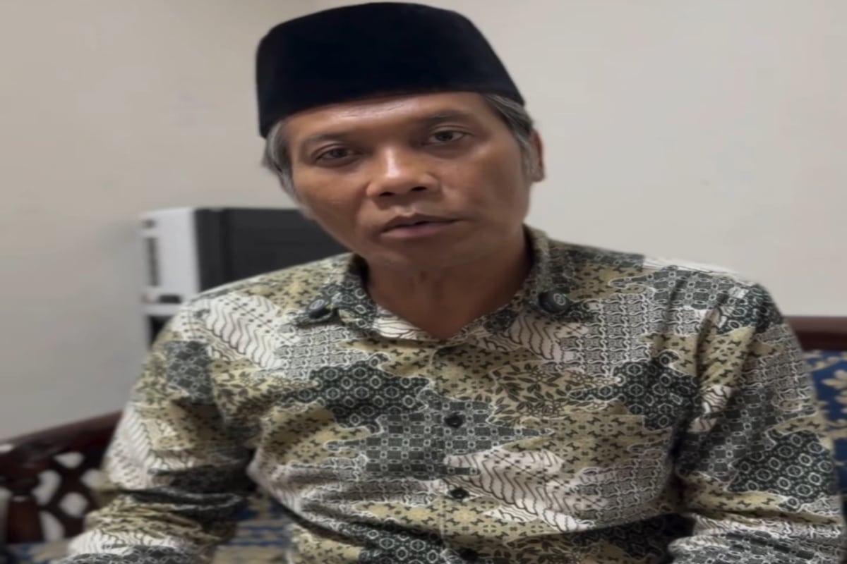 Ketua Pansus LKPJ DPRD Kabupaten Blitar, Suwito, saat memberikan keterangan terkait hasil pembahasan LKPJ 2025.