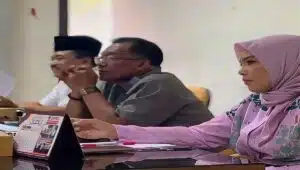 Suasana rapat Banmus DPRD Kabupaten Blitar saat membahas dan menetapkan agenda kegiatan dewan bulan April 2026.