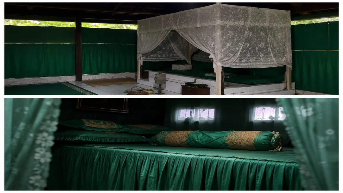 Salah satu ruangan yang diyakini masyarakat setempat sebagai bagian dari kawasan petilasan di Gunung Mulia, Sukabumi. Tempat ini kerap dikunjungi peziarah sebagai lokasi berdoa dan napak tilas sejarah lisan yang berkembang secara turun-temurun.
