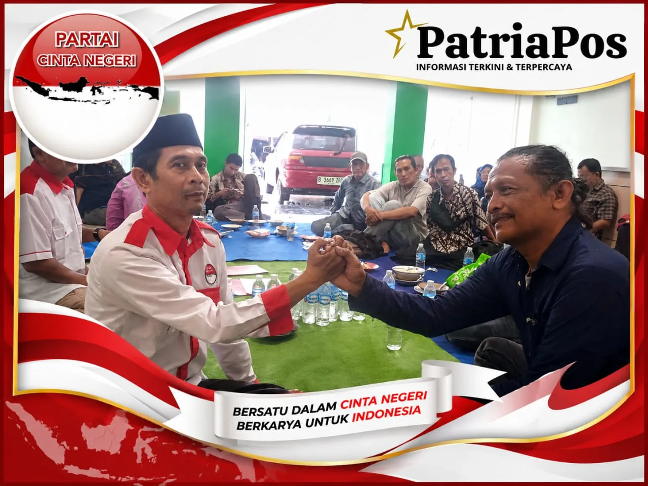 Samsuri resmi dideklarasikan sebagai Calon Presiden 2029 oleh Partai Cinta Negeri dalam acara deklarasi di Jakarta, Minggu (27/4/2025).