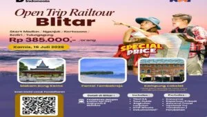 Dorong Pariwisata Daerah, KAI Daop 7 Madiun Buka Open Trip Wisata Tematik "Rail Tour Jawa Timur" ke Blitar Dorong Pariwisata Daerah, KAI Daop 7 Madiun Buka Open Trip Wisata Tematik "Rail Tour Jawa Timur" ke Blitar - Patriapos