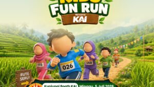 Meriahkan Liburan Sekolah, KAI Daop 7 Madiun Hadir di The Nice Kids Fun Run 2026 dengan Edukasi dan Beragam Layanan Pelanggan Meriahkan Liburan Sekolah, KAI Daop 7 Madiun Hadir di The Nice Kids Fun Run 2026 dengan Edukasi dan Beragam Layanan Pelanggan - Patriapos