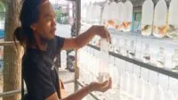 Jual Beragam Ikan Hias dan Hewan Peliharaan, Pelapak di Blitar Raup Omzet Jutaan Rupiah
