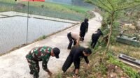 Polsek Gandusari Bersama Forkopimcam dan Perguruan Silat Gelar Bakti Sosial untuk Perkuat Kerukunan