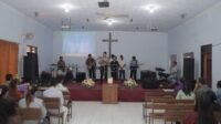 Kapolres Blitar Sambangi Gereja GKIN Siloam Gaprang, Jemaat Diajak Jaga Kerukunan