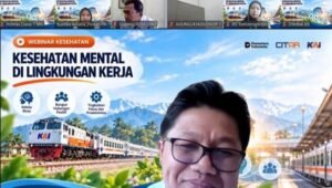 KAI Daop 7 Madiun menggelar Webinar Kesehatan Series ke-19 bertema Kesehatan Mental di Lingkungan Kerja pada Rabu (14/10/2026), sebagai upaya meningkatkan kesadaran pekerja terhadap pentingnya menjaga kondisi psikologis.