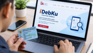 Cara cek NIK KTP disalahgunakan untuk pinjol melalui iDebKu OJK.