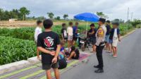 Polsek Gandusari Bubarkan Dugaan Balap Liar, Motor Tanpa Pelat Nomor Diamankan