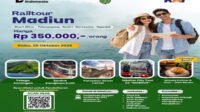 KAI Daop 7 Buka Open Trip Rail Tour Madiun, Tarif Rp350 Ribu dari Blitar dan Sekitarnya