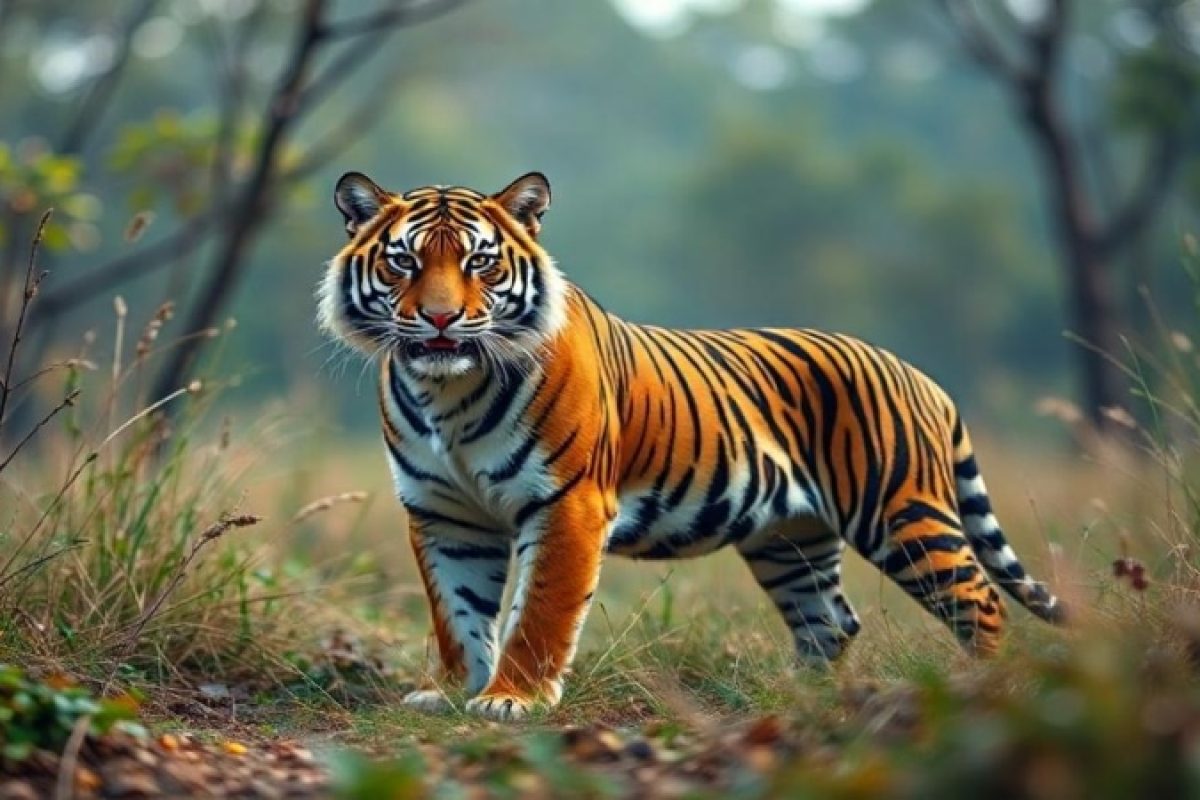 Ilustrasi foto Harimau