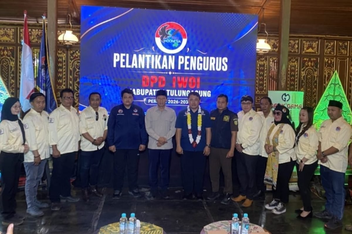 IMG-20260821-WA0000 Pelantikan Pengurus DPD IWO Indonesia Kabupaten Tulungagung masa bakti 2026–2031 di Lotus Garden, Kamis (20/8/2026).