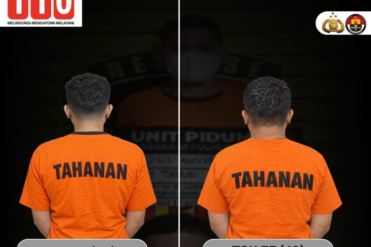 IMG-20260924-WA0001 Dua terduga pelaku Curat, RA alias Adek (29) dan ZE alias Ucok (46), diamankan Satreskrim Polres Binjai setelah terlibat dalam dua kasus pencurian berbeda.