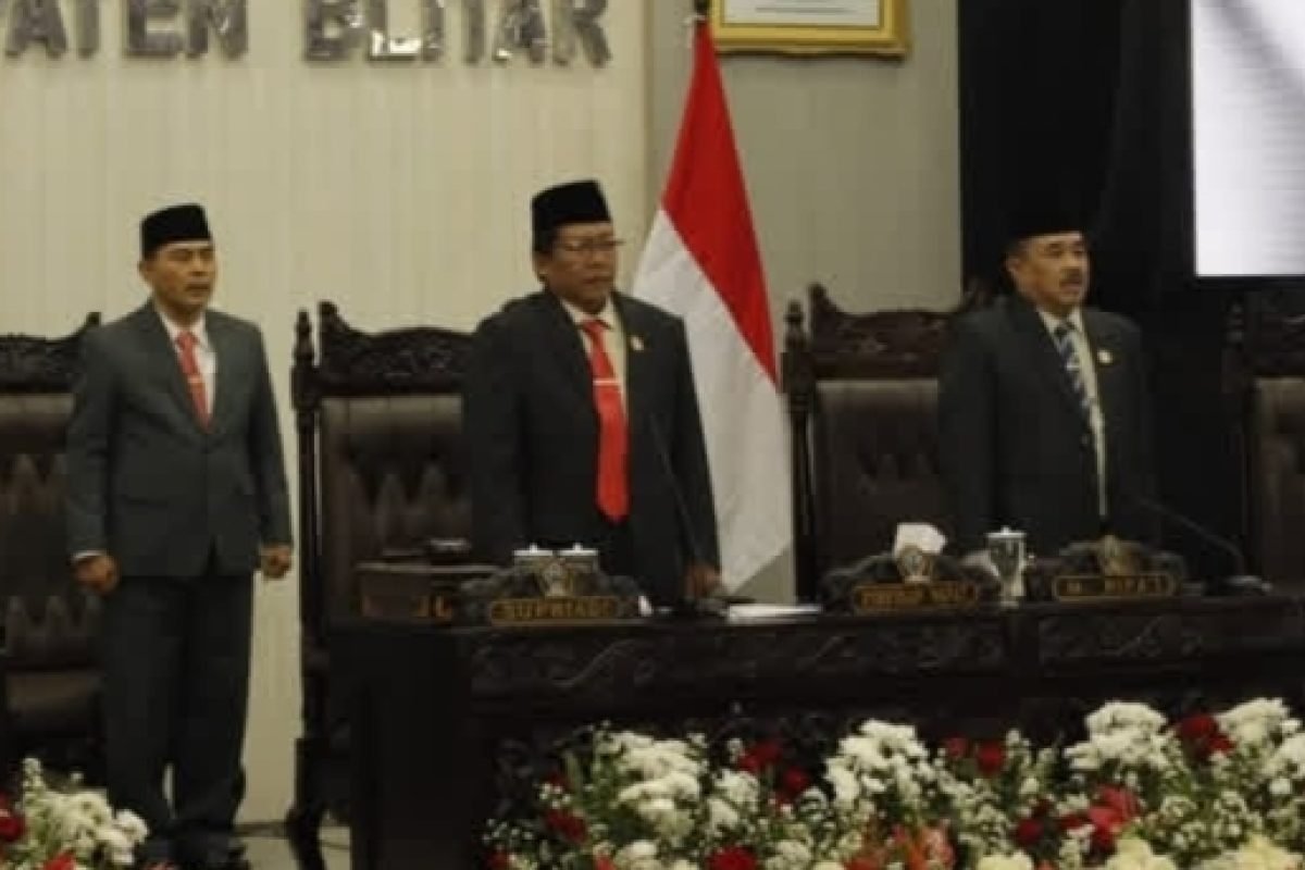 IMG_20260819_150235 Suasana Rapat Paripurna Istimewa DPRD Kabupaten Blitar saat mengikuti Pidato Kenegaraan Presiden Republik Indonesia menjelang HUT ke-81 Kemerdekaan RI.