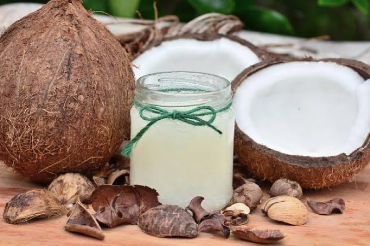 Foto ilustrasi air kelapa